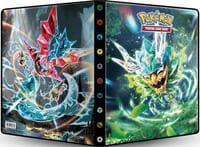 Pokemon Scarlet and Violet Terastallized Ogerpon and Terastallized Dragapult 9-Pocket Portfolio