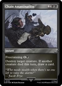 Chain Assassination (Foil Etched)