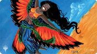 Kaja Foglio Playmat for Magic: The Gathering - Bird Maiden