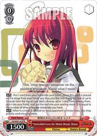 Unrivalled Love for Melon Bread, Shana