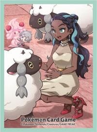 Pokemon TCG: Pokemon Center Japan Exclusive Card Sleeves - Pokemon Trainers Off Shot! Nessa (64-Pack)