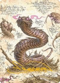 Rottenmouth Viper Art Card (Gold-Stamped Signature)