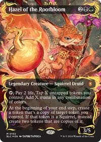 Hazel of the Rootbloom (Borderless) (Raised Foil)