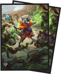 Bloomburrow Bello, Bard of the Brambles Standard Deck Protector Sleeves for Magic: The Gathering (100-pack)