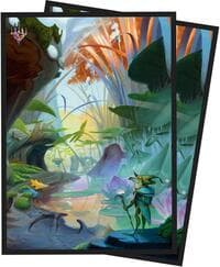 Bloomburrow Island Standard Deck Protector Sleeves for Magic: The Gathering (100-pack)