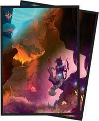 Bloomburrow Mountain Standard Deck Protector Sleeves for Magic: The Gathering (100-pack)