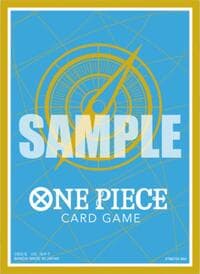 One Piece Card Game Official Sleeves: BANDAI Card Games Fest 24-25 Standard Blue & Gold (70-Pack)