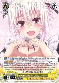 With Lots of Love, Matsuri