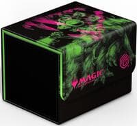 Magic: The Gathering Duskmourn Sidewinder 100+ Xenoskin Deck Box - Kona, Rescue Beastie