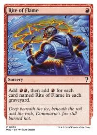 Rite of Flame (White Border)