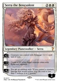 Serra the Benevolent (White Border)
