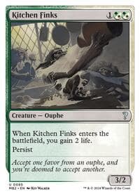 Kitchen Finks (White Border)
