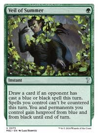 Veil of Summer (White Border)