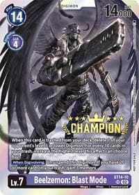 Beelzemon: Blast Mode (Digimon 3-On-3 Champion)
