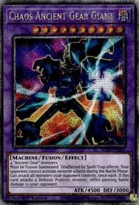 Chaos Ancient Gear Giant (Quarter Century Secret Rare)