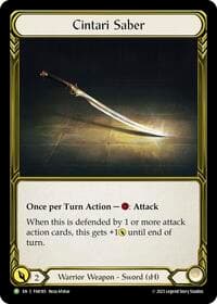 Cintari Saber (Right) (Golden) - FAB185