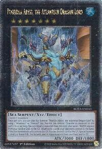 Poseidra Abyss, the Atlantean Dragon Lord (Quarter Century Secret Rare)