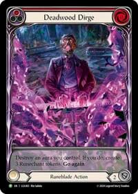 Deadwood Dirge (Red) (Extended Art) - LGS363