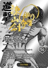 Eren, Attack Titan Advancing (Serial Numbered)