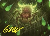 Spinner of Souls Art Card (13/54) (Gold-Stamped Signature)