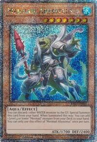 Mermail Abyssteus (Quarter Century Secret Rare)