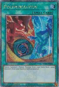 Polymerization (B) (HERO Art) (Quarter Century Secret Rare)