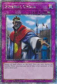 Imperial Order (Quarter Century Secret Rare)