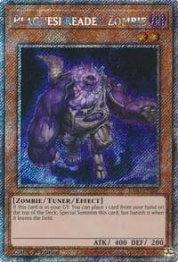 Plaguespreader Zombie (Platinum Secret Rare)