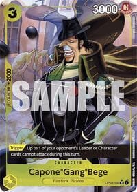 Capone"Gang"Bege (OP04-100) (Full Art)