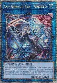 Sky Striker Ace - Shizuku (Alternate Art) (Quarter Century Secret Rare)
