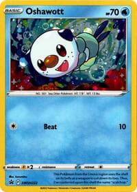 Oshawott - SWSH222 (Cosmo Holo)