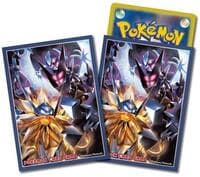 Pokemon TCG: Pokemon Center Japan Exclusive Card Sleeves - Ultra Solgaleo and Ultra Lunala (64-Pack)