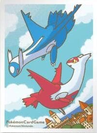 Pokemon TCG: Pokemon Center Japan Exclusive Card Sleeves Latias and Latios Ver.1 -  (64-Pack)
