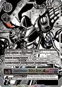 Justimon: Blitz Arm ACE (Textured)