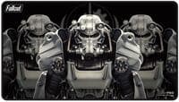 Brotherhood of Steel Black Stitched Standard Gaming Playmat for Bethesda - Fallout