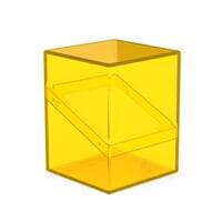 Boulder Deck Case - Clear - Amber (Holds 100+)