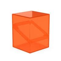 Boulder Deck Case - Clear - Poppy Topaz (Holds 100+)