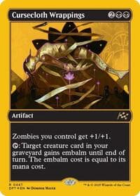 Cursecloth Wrappings (First-Place Foil)