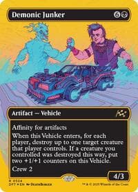 Demonic Junker (Borderless) (First-Place Foil)