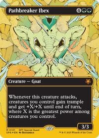 Pathbreaker Ibex (Borderless) (First-Place Foil)