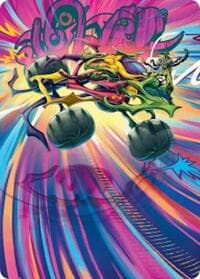 Thunderous Velocipede Art Card