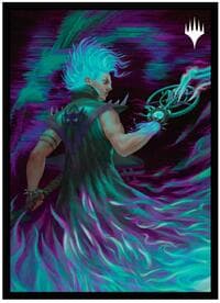 Aetherdrift - Borderless Racer 2: Winter Cursed Rider Standard Deck Protector Sleeves for Magic: The Gathering (100-pack)