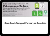 Code Card - Temporal Forces Single Pack Blister [Scovillain]