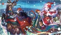 Wandering Emperor's Christmas Campaign Playmat for Magic: The Gathering