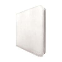 Vivid 12-Pocket Zippered PRO-Binder - White