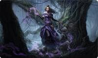 Magali Villeneuve Playmat for Magic: The Gathering (Kickstarter Exclusive) - Liliana, Waker of the Dead