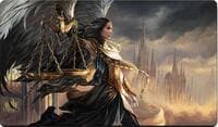 Magali Villeneuve Playmat for Magic: The Gathering (Kickstarter Exclusive) - Seraph of the Scales