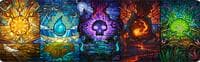 Magali Villeneuve Playmat for Magic: The Gathering (Kickstarter Exclusive) - Stained Glass 8ft Playmat