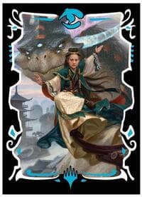 Tarkir: Dragonstorm - Jeskai Commander Standard Deck Protector Sleeves for Magic: The Gathering (100-pack)