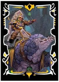 Tarkir: Dragonstorm - Abzan Commander Standard Deck Protector Sleeves for Magic: The Gathering (100-pack)
